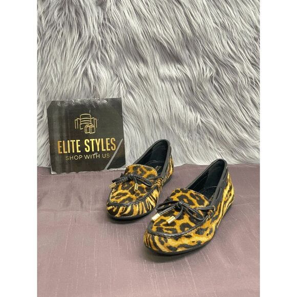 MICHAEL Michael Kors Shoes - MICHAEL Michael Kors Women's Sutton Moccasin Flat Loafers - Butterscotch 6M